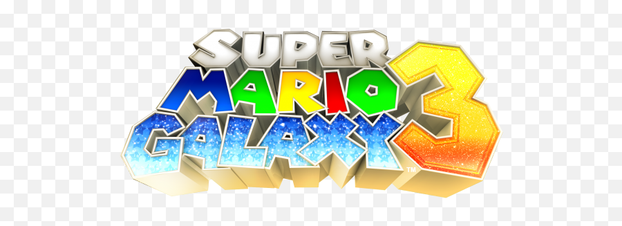Download Super Mario Galaxy 3 Logo - Mario Galaxy 3 Full Emoji,Super Mario Bros 3 Logo