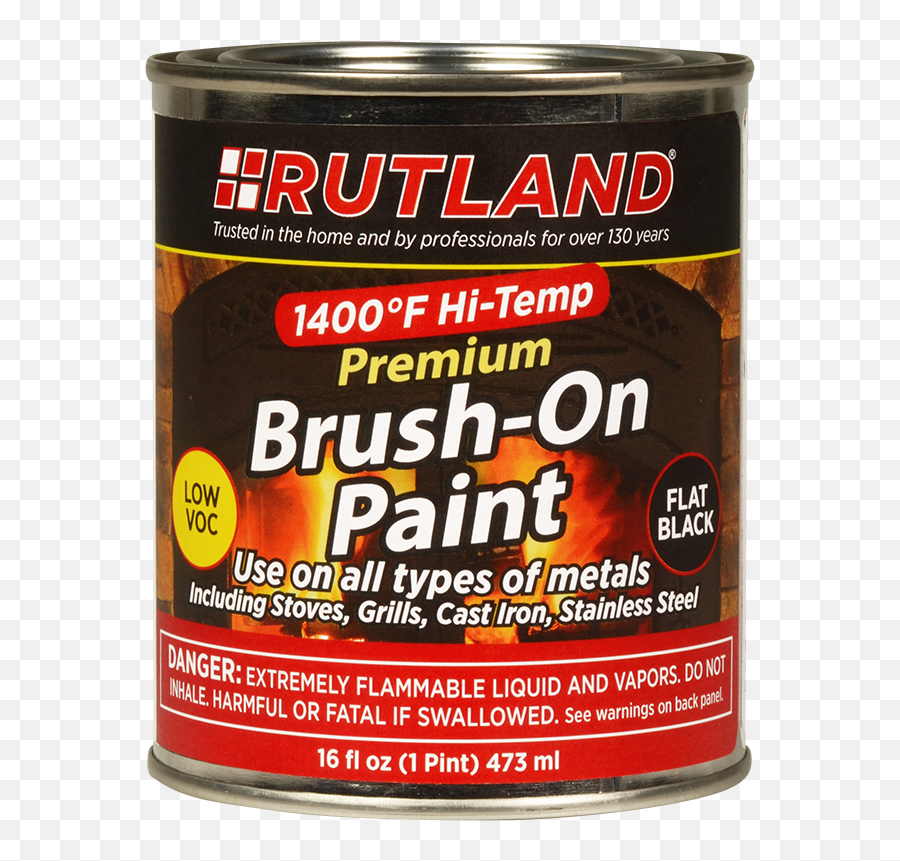 1200f Hi - Temp Brushon Paint Rutland Products Emoji,Transparent Red Paint