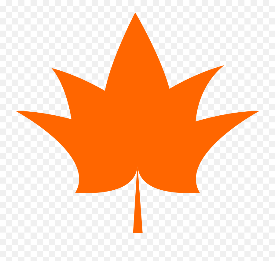 Leaf Pile Png - Maple Leaf Clipart Big Leaf Clip Art One Language Emoji,Leaf Clipart