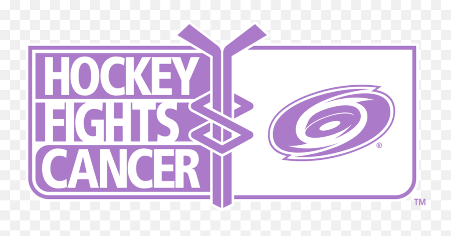 Canes Hockey Fights Cancer Game This Sunday - Hockey Fights Cancer Emoji,Carolina Hurricanes Logo