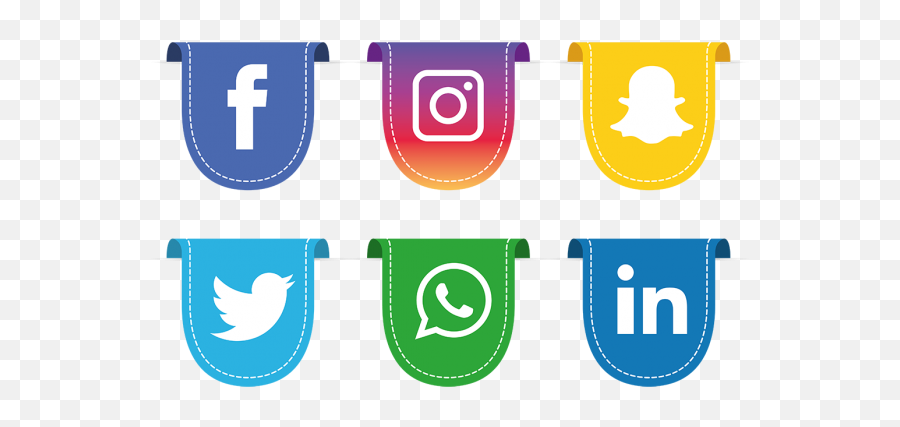 Facebook Instagram Icon Png - Transparent Background Social Media Logos Purple Emoji,Social Media Logos Png