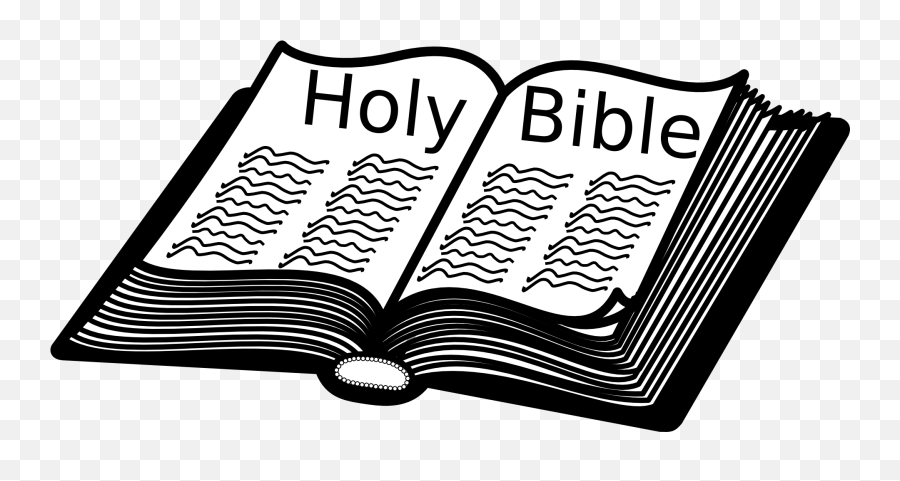 Library Of Open Holy Bible Clip Art - Open Bible Clipart Png Emoji,Bible Clipart