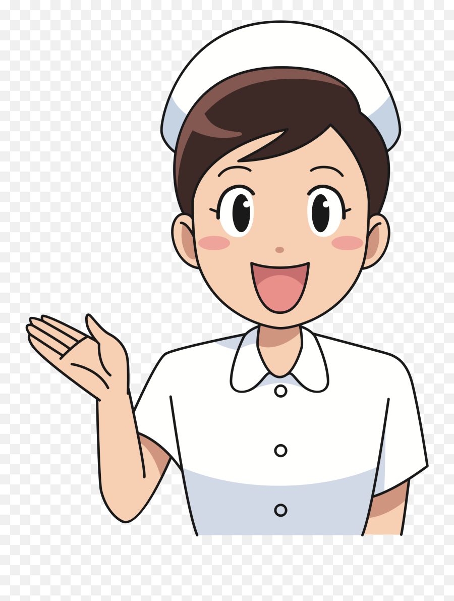 Nurse Clipart Boy Nurse Boy - Clipart Nurse Cartoon Png Emoji,Nurse Clipart