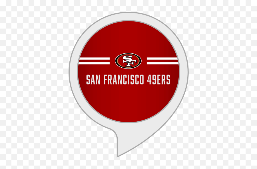 Amazoncom San Francisco 49ers Alexa Skills - San Francisco 49ers Emoji,49ers Logo