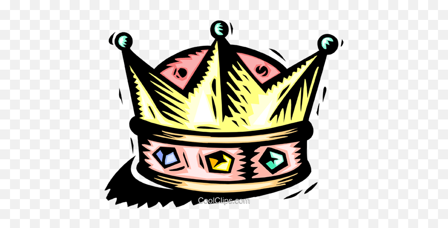 Crown Royalty Free Vector Clip Art Illustration - Hous1302 Migdalor Ministries Emoji,Prom Clipart