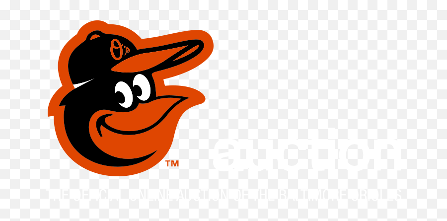 Download Hd Major League Baseball Auction - Raster To Vector Baltimore Orioles Logo Emoji,Major League Baseball Logo