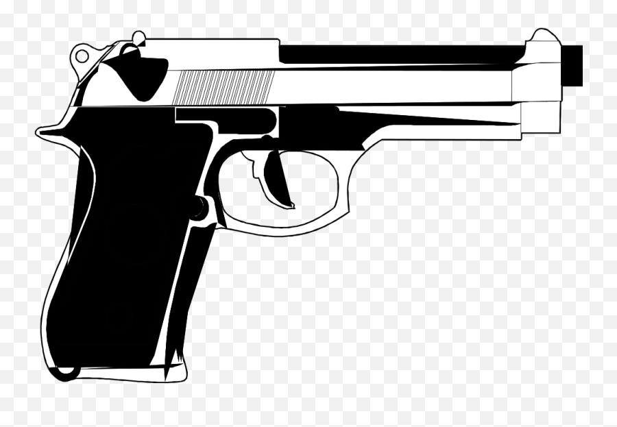 Pistol Clipart Animated Pistol - Pistol Clipart Emoji,Gun Png