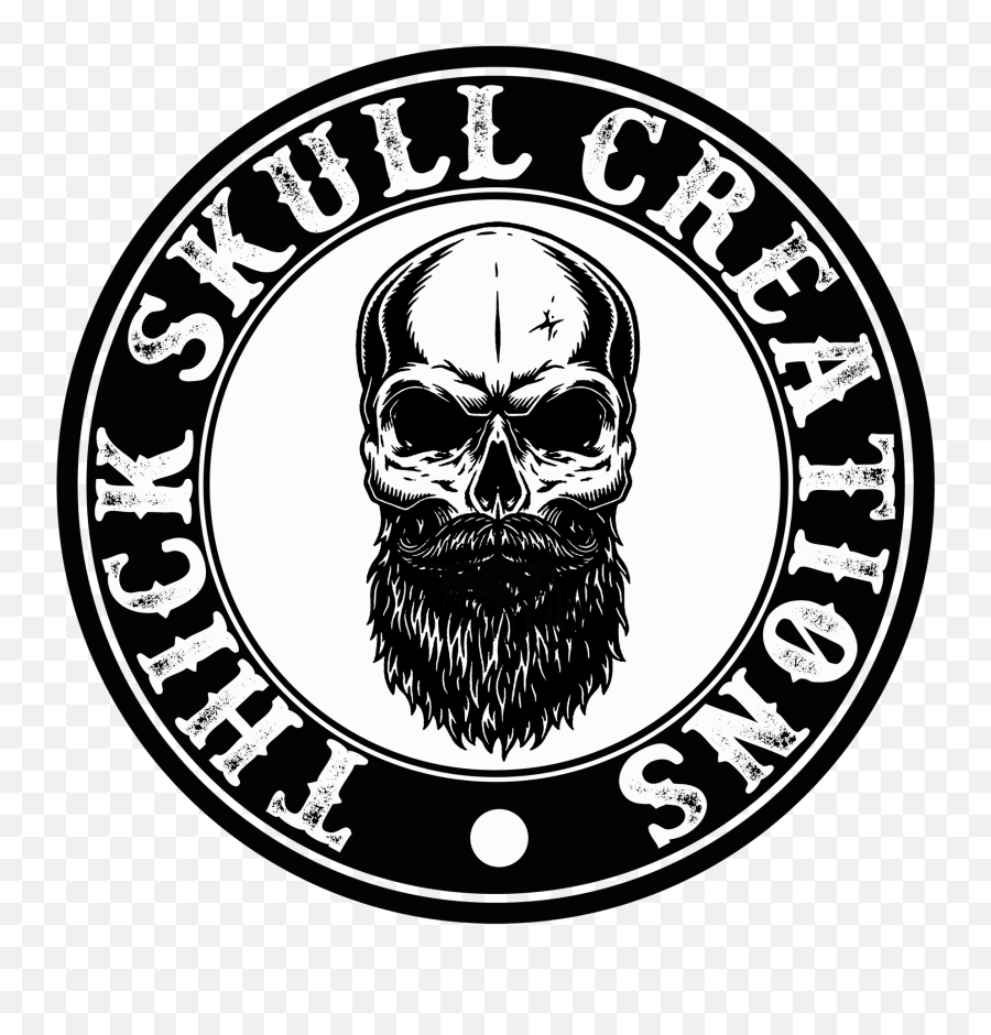 Badass Skull Png - Thick Skull Creations Skull 5457985 Dot Emoji,Punisher Skull Clipart
