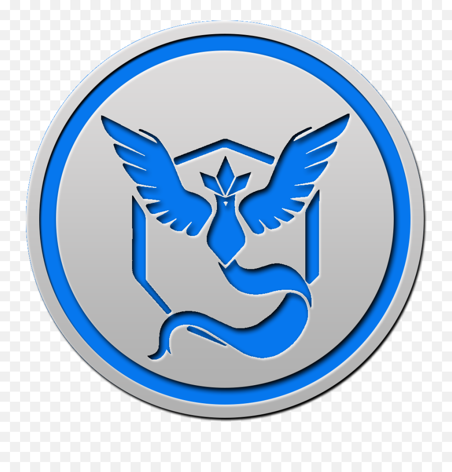 Team Mystic Transparent Button Icon X - Pokemon Decals Emoji,Team Mystic Logo
