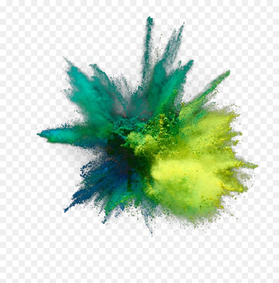 Coloured Powder Explosion Png Clipart - Green Color Explosion Png Emoji,Explosion Png