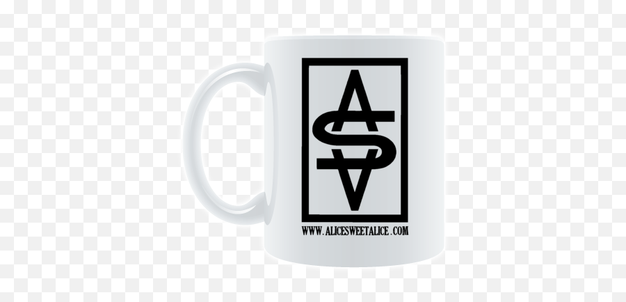 Official Alice Sweet Alice Merch Merch Asa Logo Mugs Emoji,A S A Logo