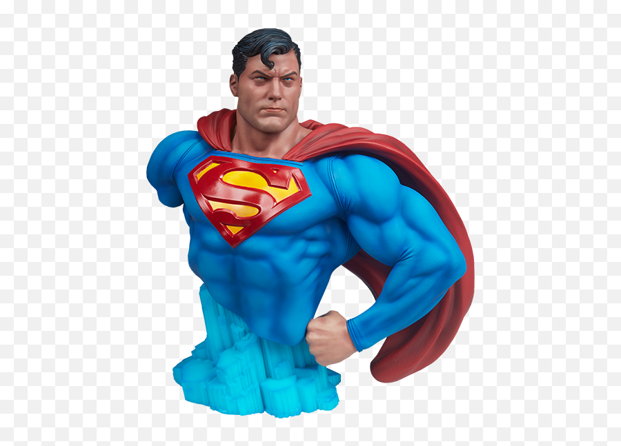 Superman Bust By Sideshow Collectibles Emoji,New Super Man Logo