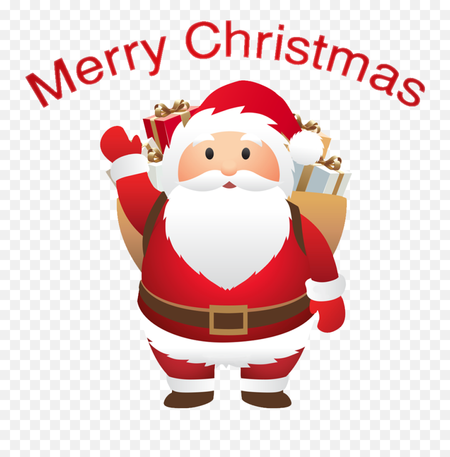Merry Christmas Santa - Lincoln Rural Emoji,Rural Clipart