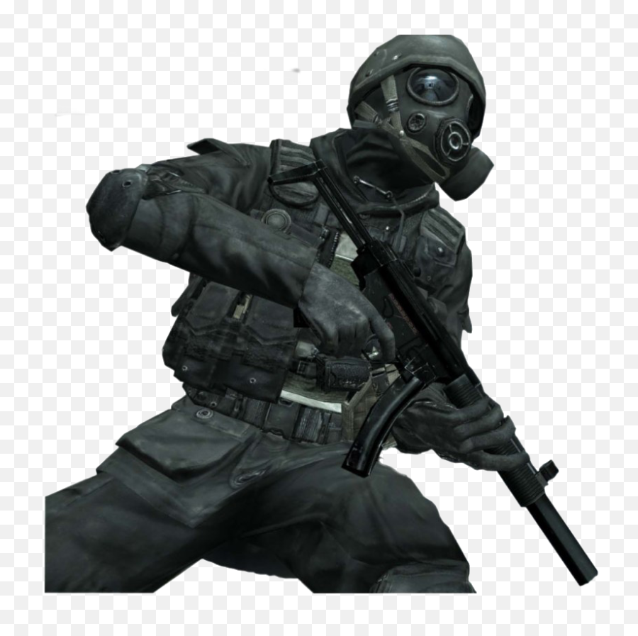 Call Of Duty Modern Warfare Soldier Png Free Image Png All Emoji,Cod Png