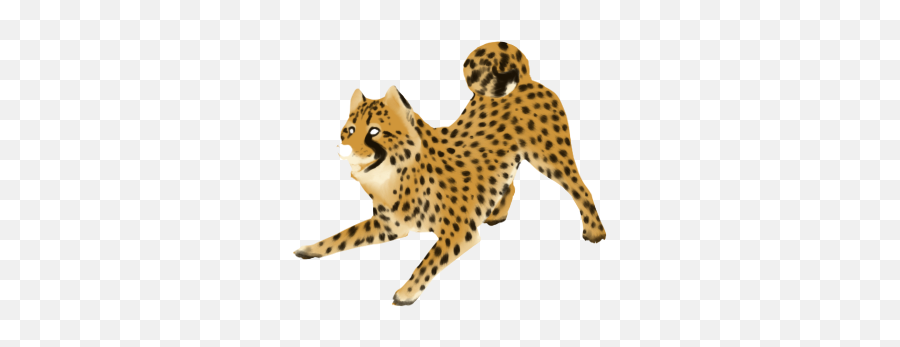 Download Cheetah Clipart Hq Png Image - Animal Figure Emoji,Cheetah Clipart