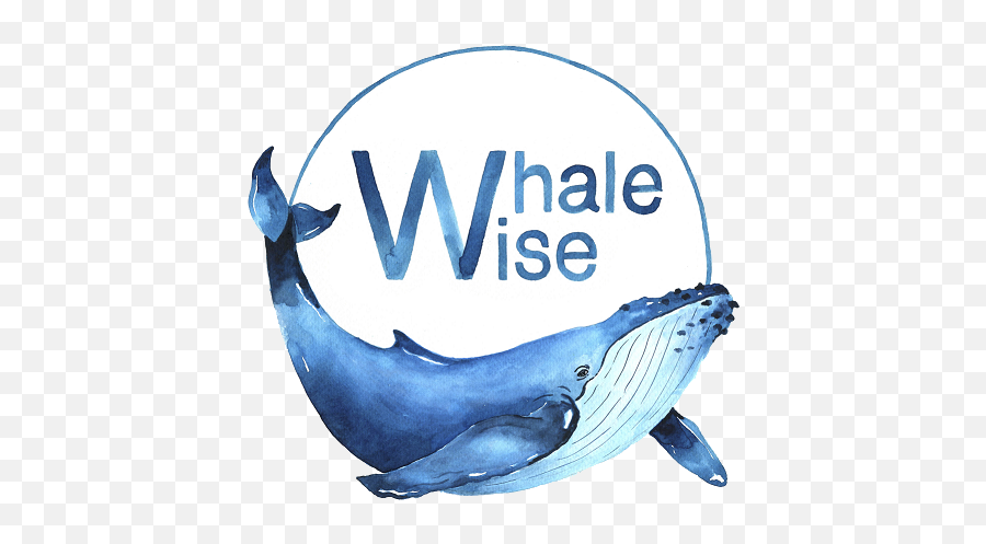 Our Mission - Wise Whale Emoji,Whale Logo