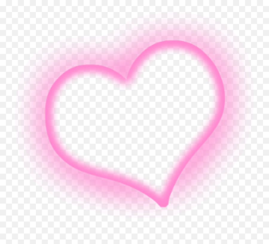 Download Ftestickers Heart Lighteffect - Girly Emoji,Pink Png