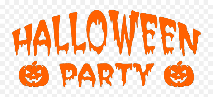 Download Hd Halloween Party Png - Happy Halloween Round Dot Emoji,Party Png