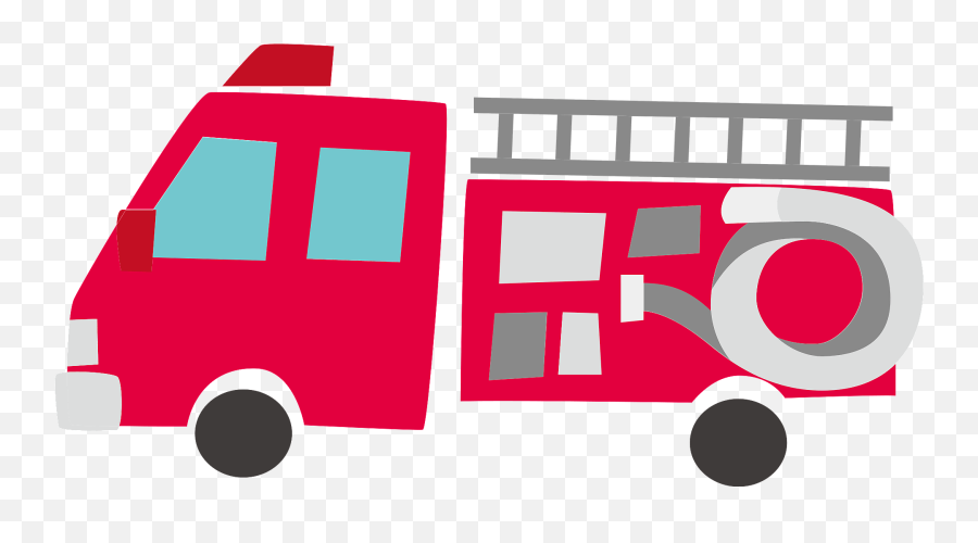 Fire Truck Clipart Free Download Transparent Png Creazilla - Commercial Vehicle Emoji,Firetruck Clipart