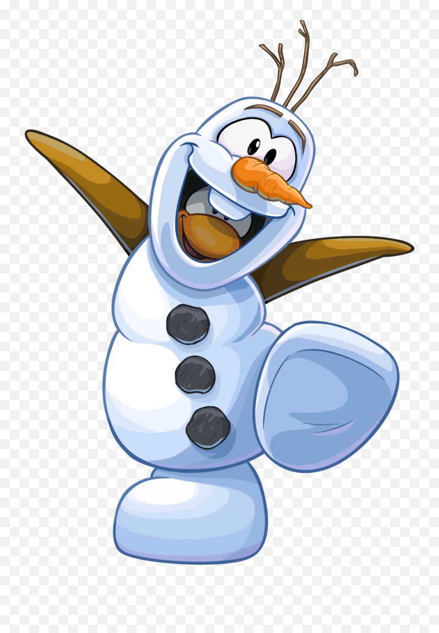 Disney Frozen Club Penguinolaf Club Penguin Olaf - Club Club Penguin Frozen Olaf Emoji,Olaf Clipart