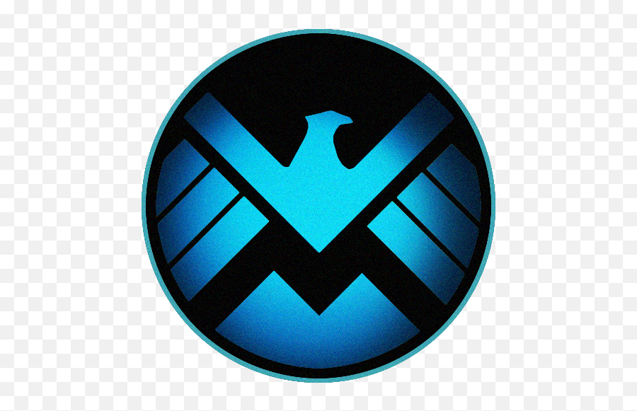 Icon Vector Shield Marvel Png - Marvel Blue Shield Logo Emoji,Shield Logo Marvel
