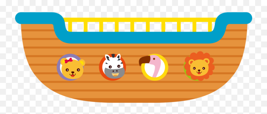 Library Of Noah And The Ark Story Clip - Happy Emoji,Noahs Ark Clipart
