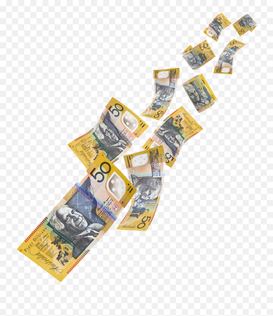 Money Png Falling - Australian Money No Background Emoji,Money Falling Png