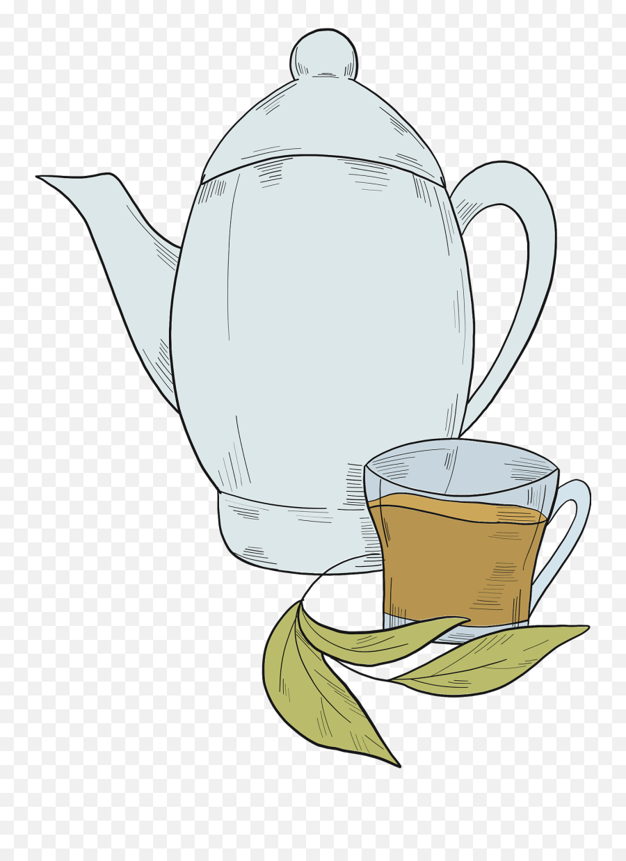 Teapot Clipart Free Download Transparent Png Creazilla - Teacup Emoji,Teapot Clipart
