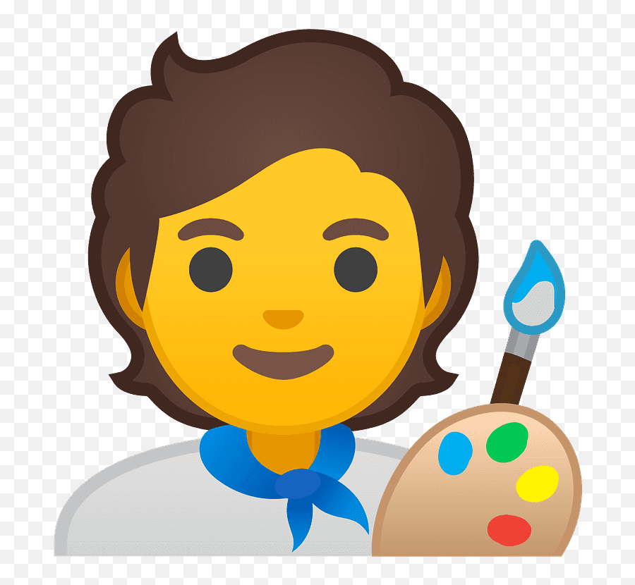 Artist Emoji Clipart Free Download Transparent Png Creazilla - Emoji De Princesa,Emoji Clipart
