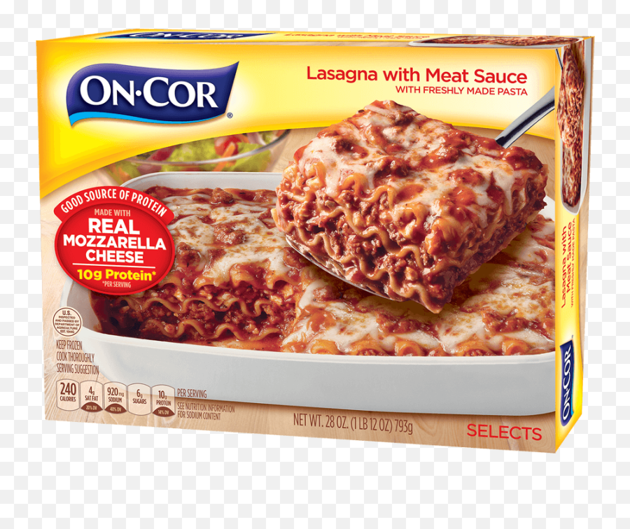 On - Cor Frozen Foods Emoji,Lasagna Png