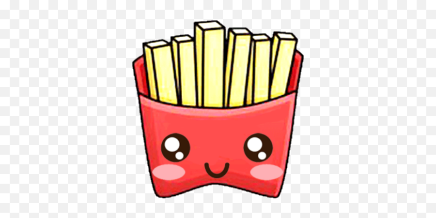 Fries Clipart Kawaii - Cute Kawaii Kawaii Food 720x664 Emoji,Fries Clipart