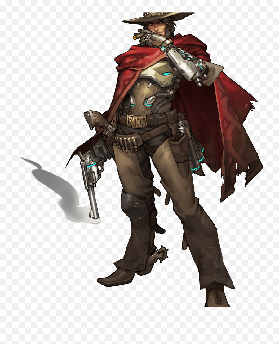 Mccree Overwatch Transparent Png - Mccree Overwatch Emoji,Overwatch Transparent
