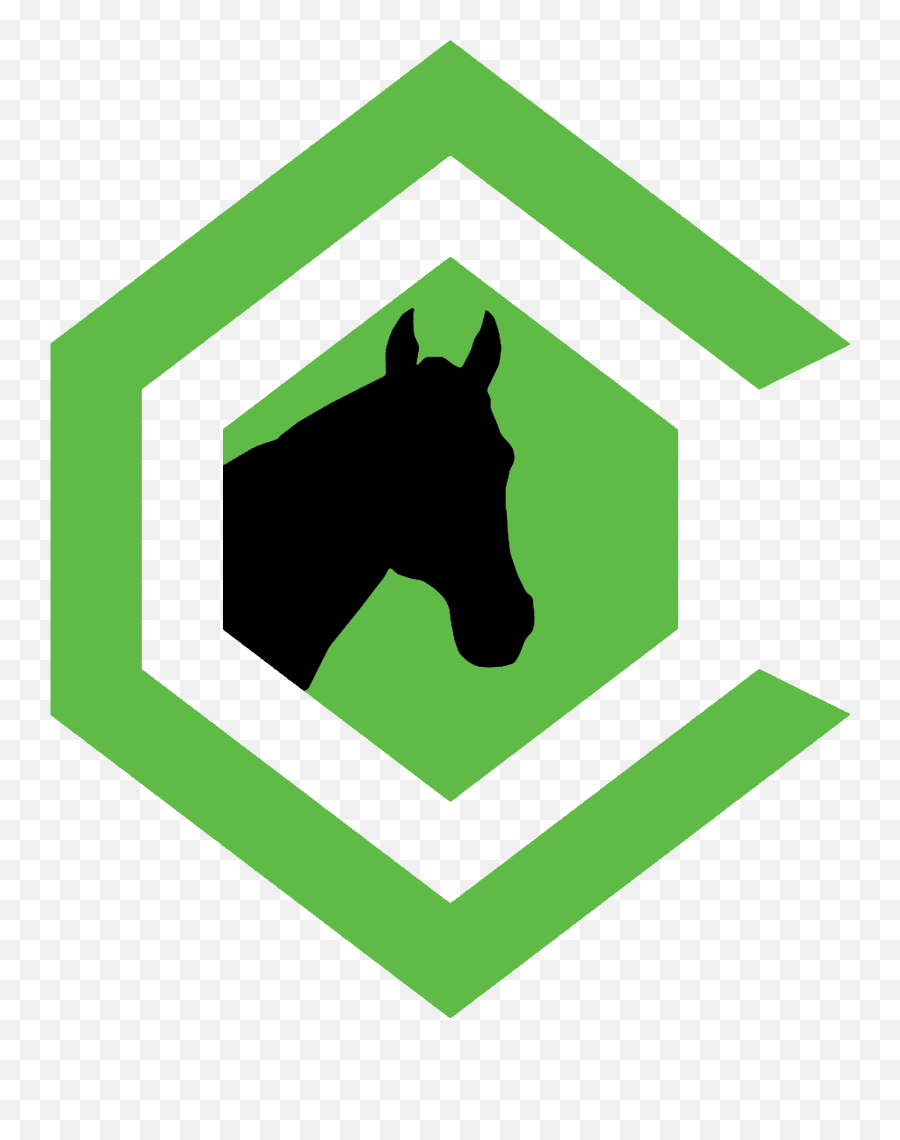 Black Horse Logo Hex C - Language Emoji,Horse Logo