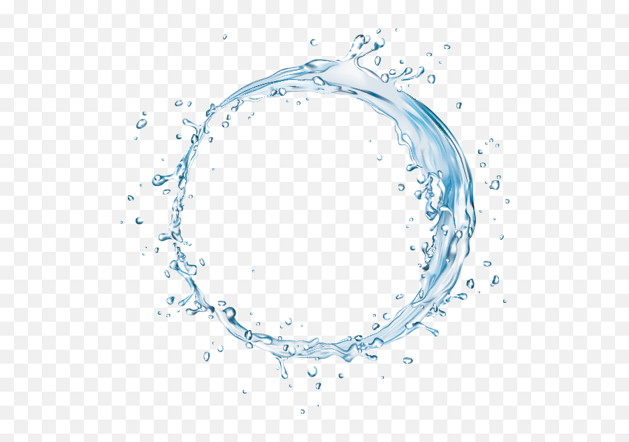 Water Splash Circle Png Download - Water Splash Bubble Under Eye Serum Emoji,Bubble Transparent