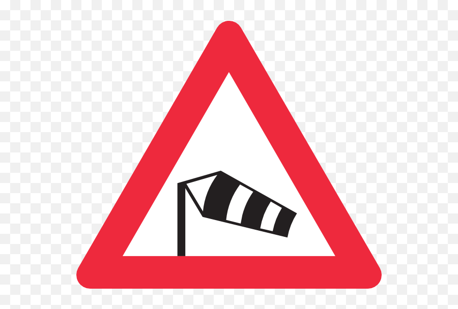 High Wind Warning Clip Art At Clker - Verkehrszeichen Adac Emoji,Wind Clipart