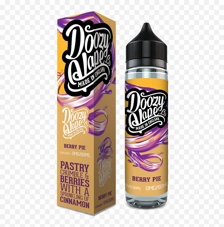 Doozy Vape Co Berry Pie 60ml - Vape Juice Doozy Vape Liquid Gold Emoji,Vape Png