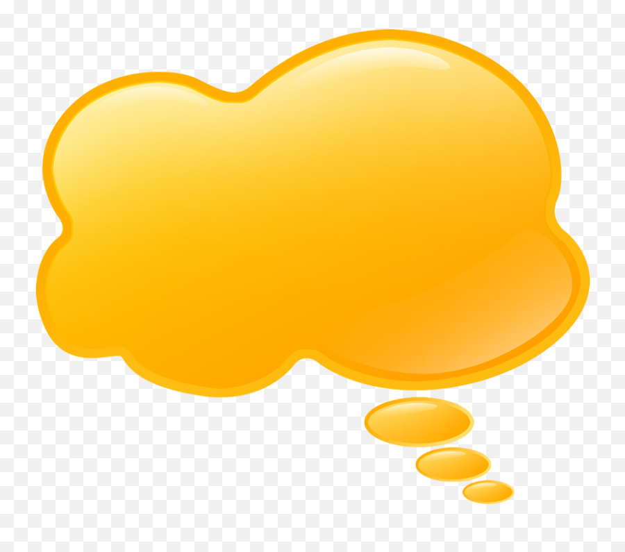 Thought Bubble Png - Colorful Thinking Bubble Clipart Emoji,Thinking Bubble Png