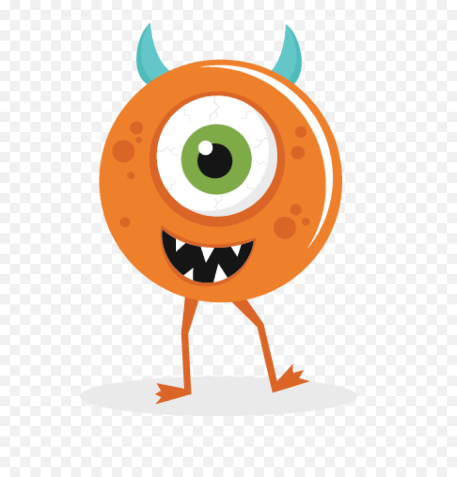 Baby Monster Clipart Cute - Clip Art Library Cute Monsters Clipart Emoji,Monster Clipart