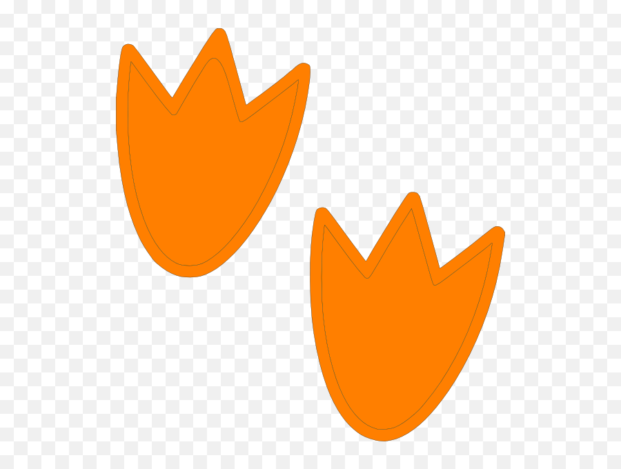 Duck Feet Png Files Clipart - Animal Feet Clipart Emoji,Feet Clipart