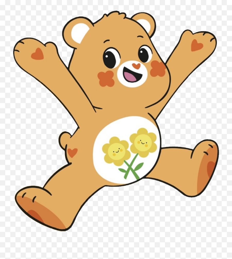 Friend Bear Care Bear Wiki Fandom - Care Bears Unlock The Magic Laugh A Lot Emoji,Care Bears Logo