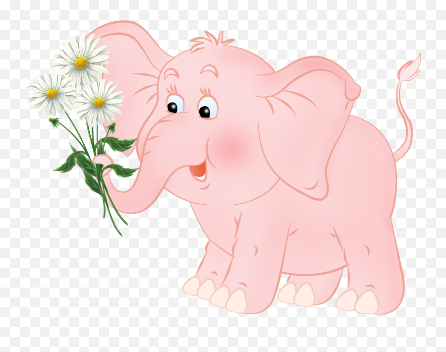 Pink Transparent Elephant - Peepsburgh Emoji,Elephant Transparent