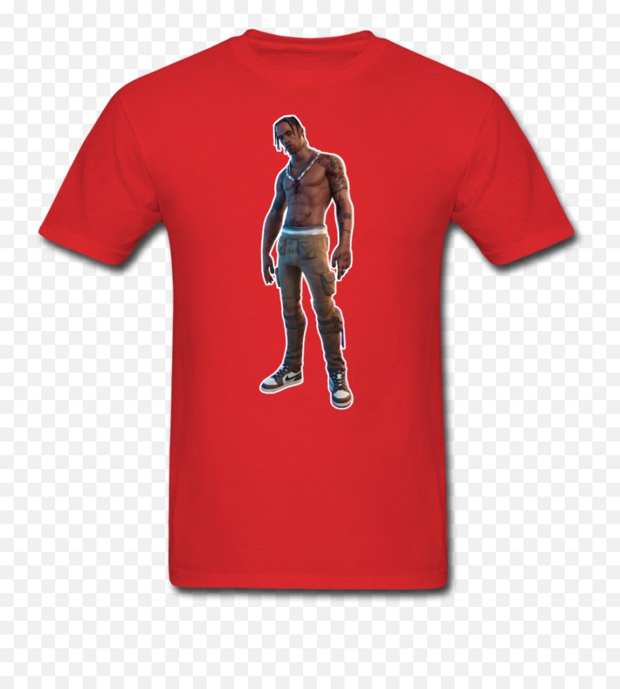Travis Scott Fortnite Video Game T - Shirt Emoji,Travis Scott Transparent