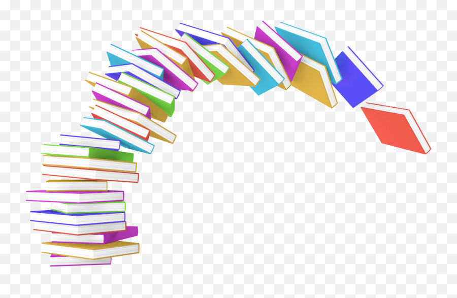 Stock Photography Book Royalty - Stack Of Books Falling Emoji,Book Stack Clipart