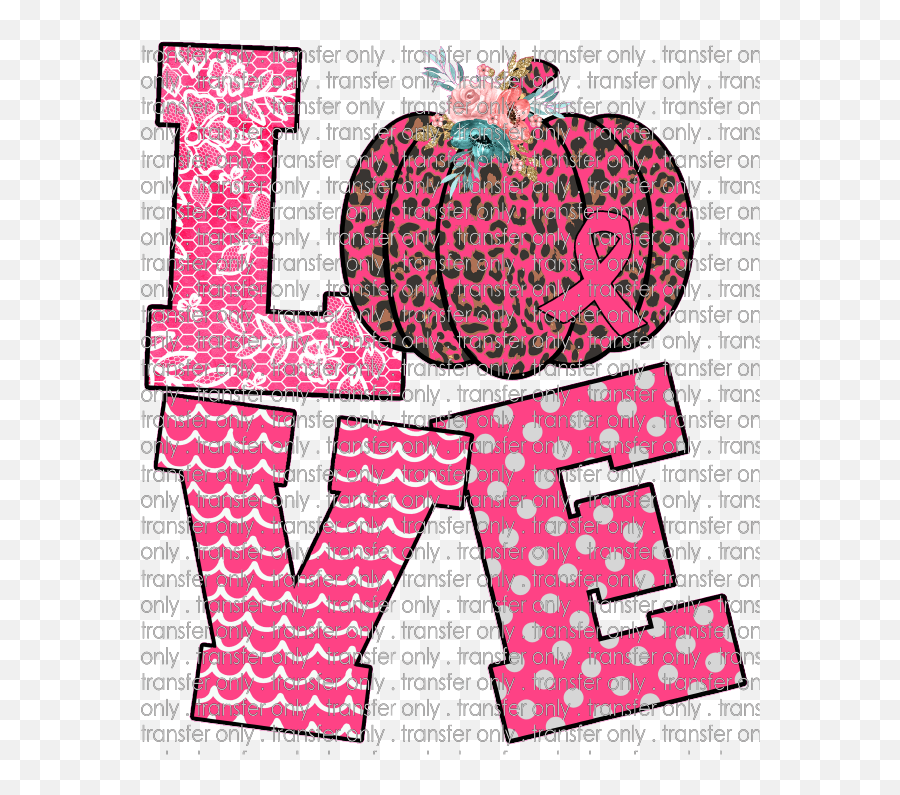 Lov 13 Love Pink Breast Cancer Pumpkin Emoji,Watercolor Pumpkin Clipart