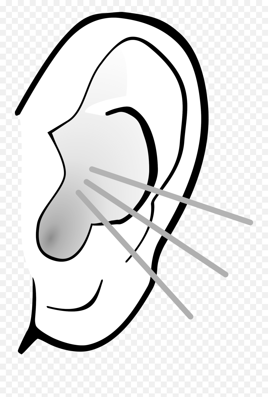Listening Ear Clipart Icon Cliparti 2 - Listening Ear Png Emoji,Listen Clipart