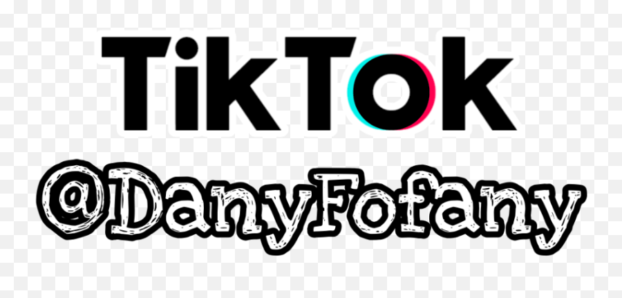 Tiktok Logo Tok Tok Sticker By Khris Khris Emoji,Black Tik Tok Logo
