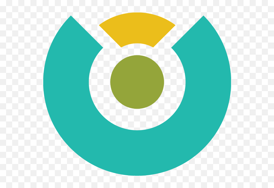 Download Blue Green Yellow Round - Circle Png Abstract Logo Emoji,Abstract Logo