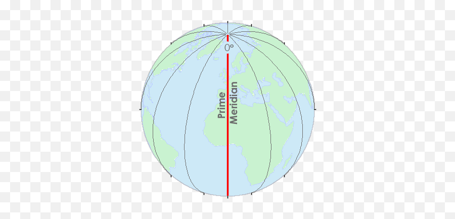 Greenwich Meridian Prime Meridian - Gis Geography Emoji,Circle With Line Through It Png