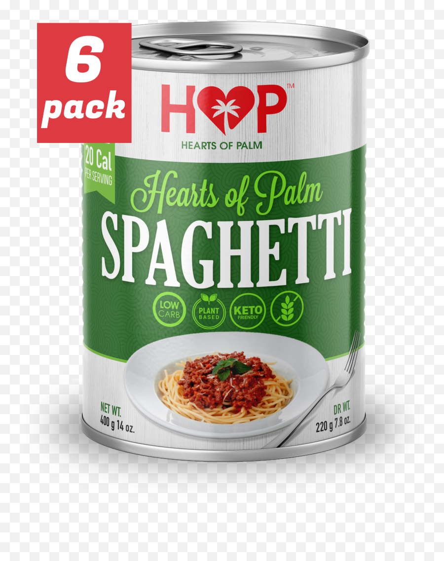 Hop Hearts Of Palm Pasta 1g Net Carbs Only 20 Calories Keto Gluten Free Emoji,Transparent Spaghetti