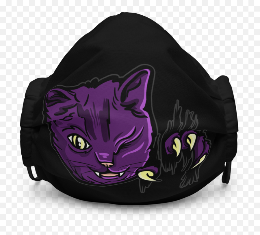 Kittychaos Logo Face Mask In 2021 Face Mask Logo Face Mask Emoji,Cat Face Logo